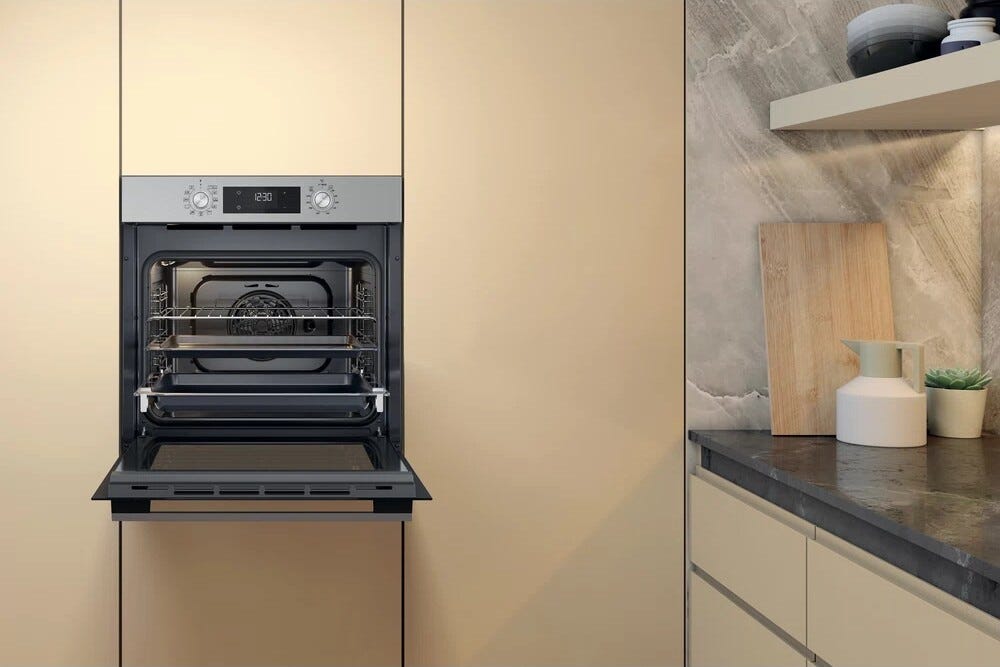 Whirlpool OMK58HU1X Forno elettrico multifunzione cm. 60 - inox
