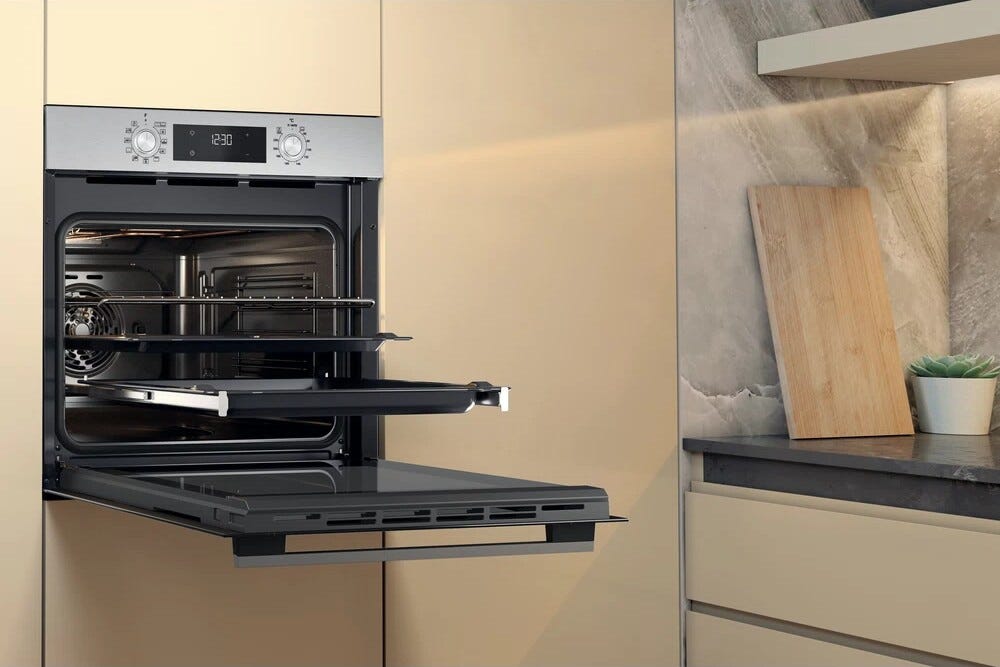 Whirlpool OMK58HU1X Forno elettrico multifunzione cm. 60 - inox