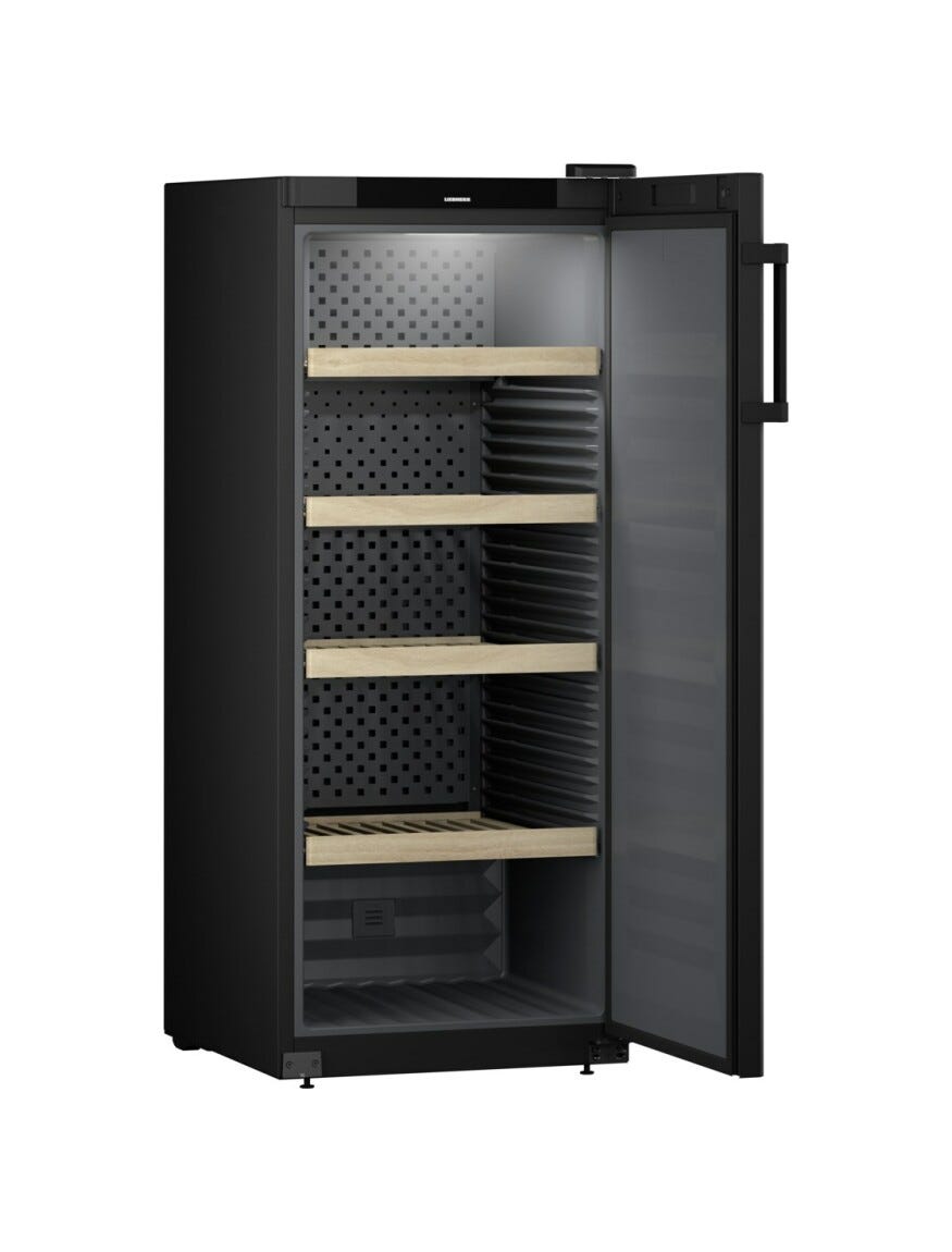 Liebherr WSbl 4601 GrandCru Cantina vino climatizzata a libera installazione - cm. 60 h 149 - 166 bottiglie - nero