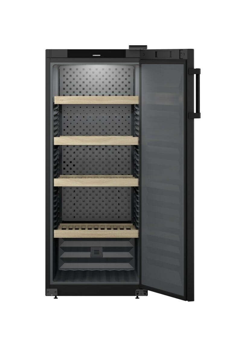 Liebherr WSbl 4601 GrandCru Cantina vino climatizzata a libera installazione - cm. 60 h 149 - 166 bottiglie - nero