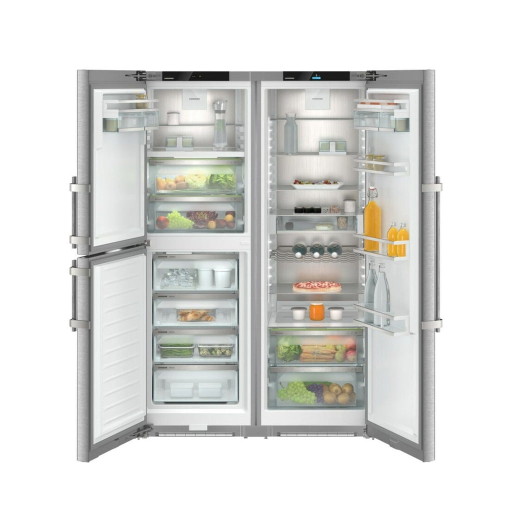 Liebherr XRCsd 5255 Prime Frigorifero con congelatore side by side a libera installazione cm. 121 h 186 - lt. 716 - inox