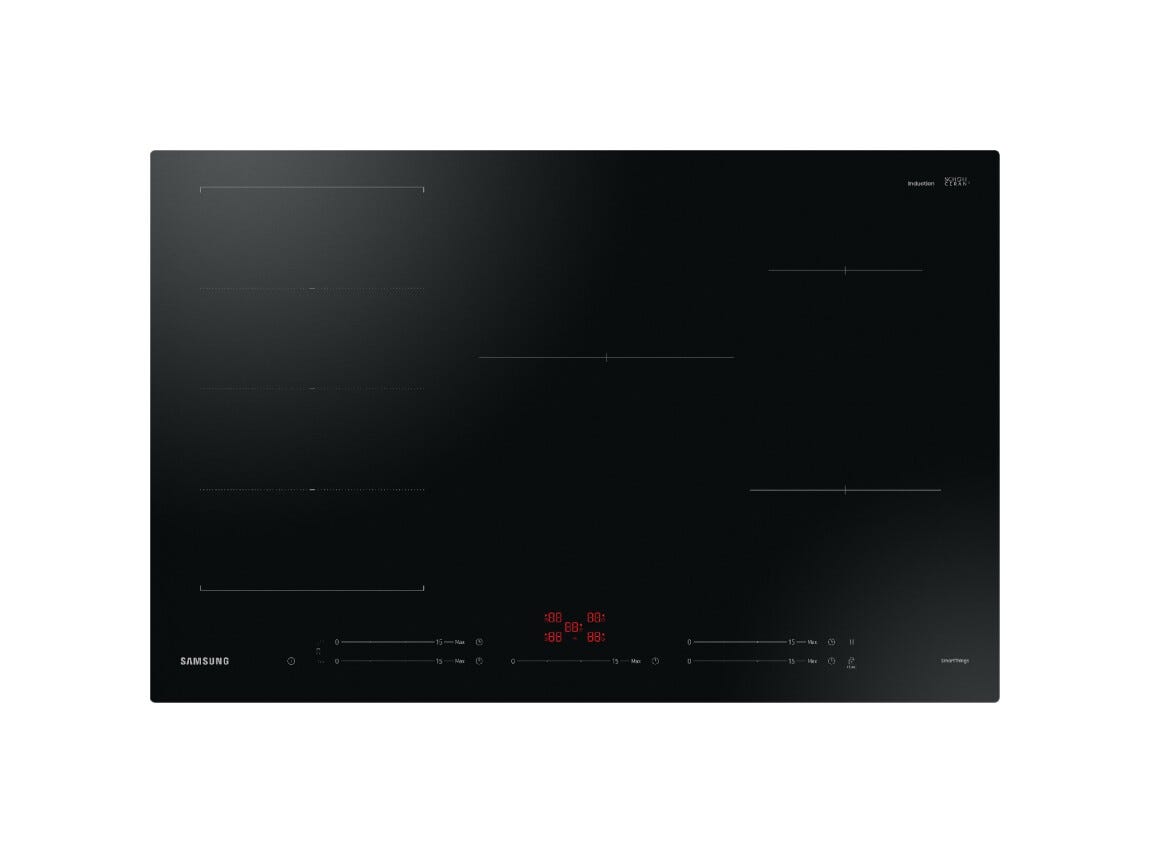 Samsung NZ85C6057FK/U2 Slim Fit Piano cottura a induzione cm 80 - vetro nero