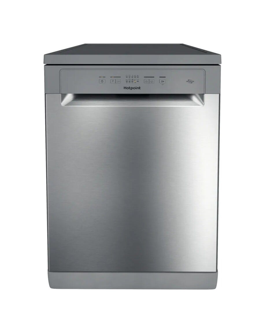 Hotpoint Ariston H2F HL626 X Lavastoviglie a libera installazione cm. 60 - 14 coperti - inox