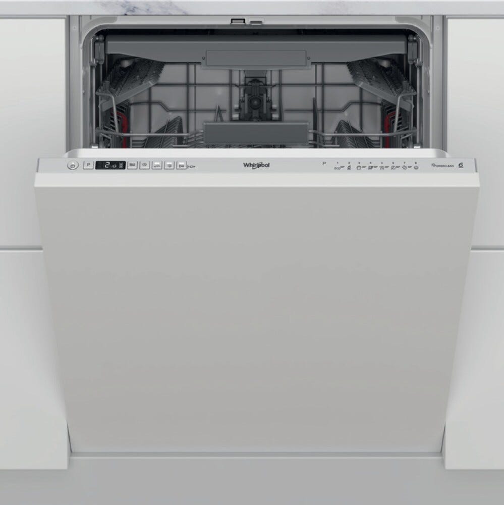 Whirlpool WIC 3C33 PFE Lavastoviglie integrata totale cm. 60 - capacità 14 coperti