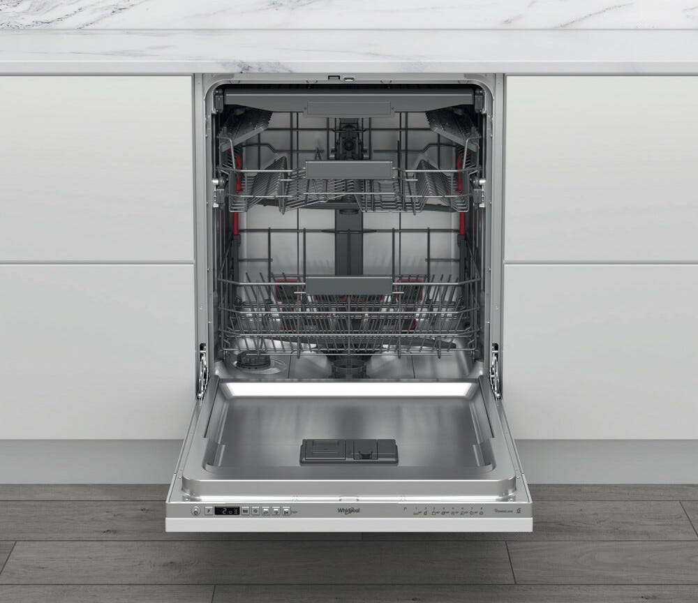 Whirlpool WIC 3C33 PFE Lavastoviglie integrata totale cm. 60 - capacità 14 coperti