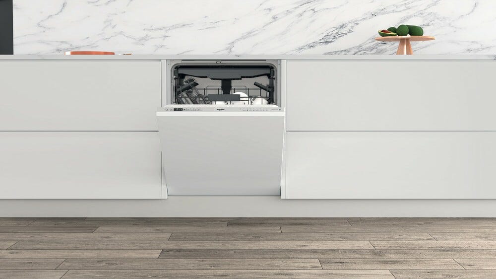 Whirlpool WIC 3C33 PFE Lavastoviglie integrata totale cm. 60 - capacità 14 coperti