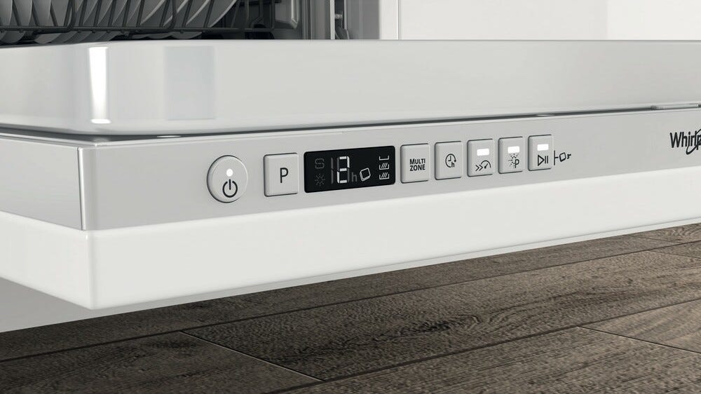 Whirlpool WIC 3C33 PFE Lavastoviglie integrata totale cm. 60 - capacità 14 coperti