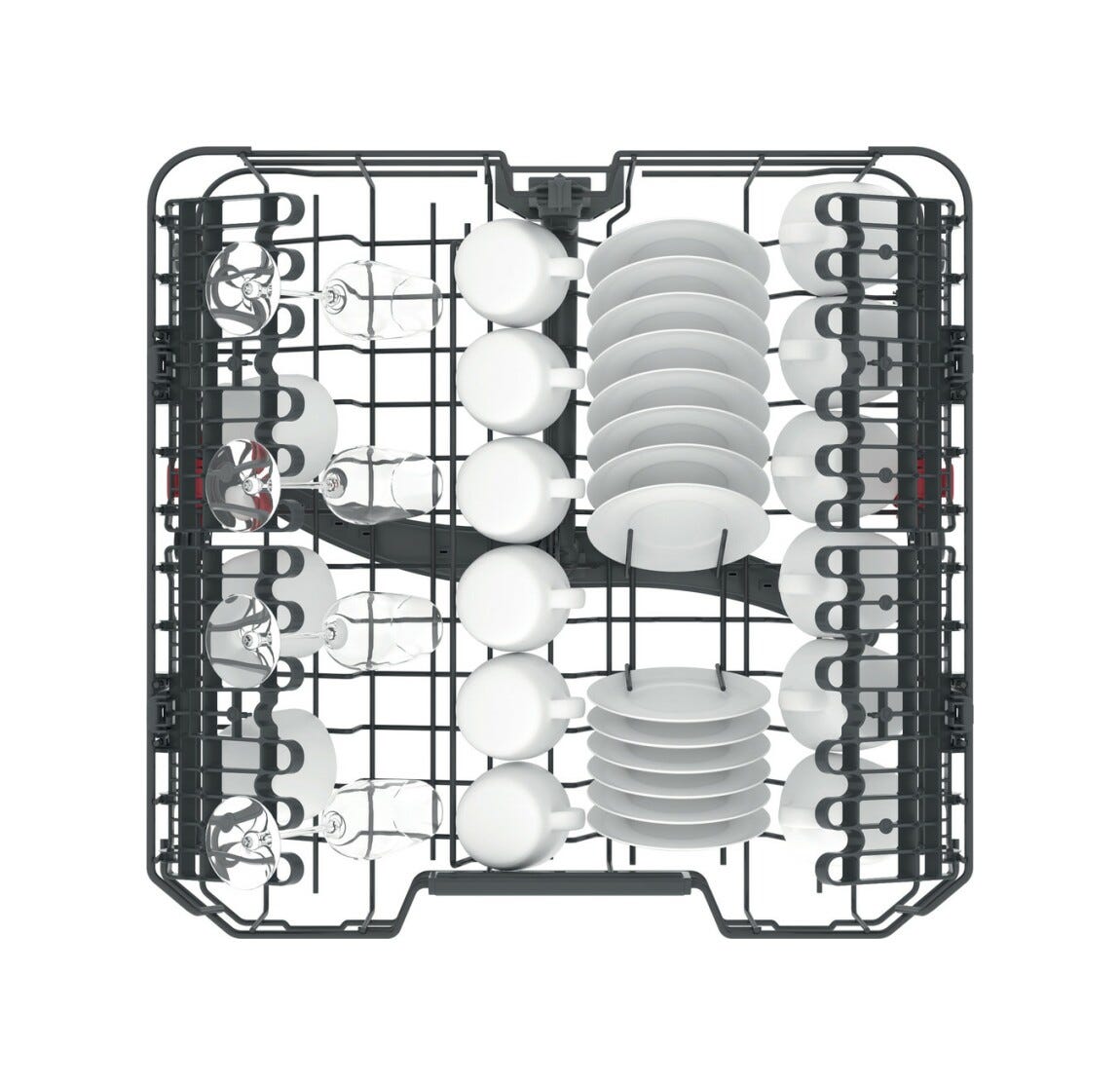 Whirlpool WIC 3C33 PFE Lavastoviglie integrata totale cm. 60 - capacità 14 coperti