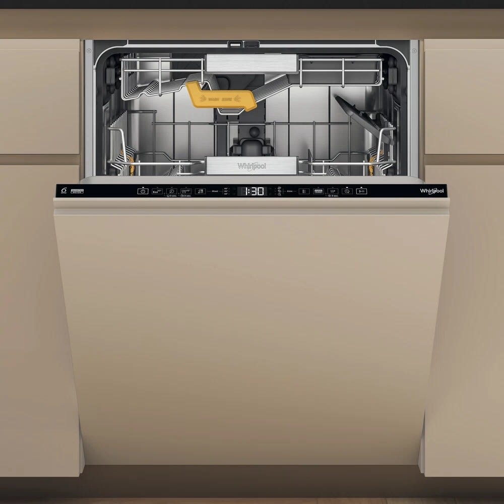 Whirlpool W8I HT40 T Lavastoviglie integrata totale cm. 60 - capacità 14 coperti
