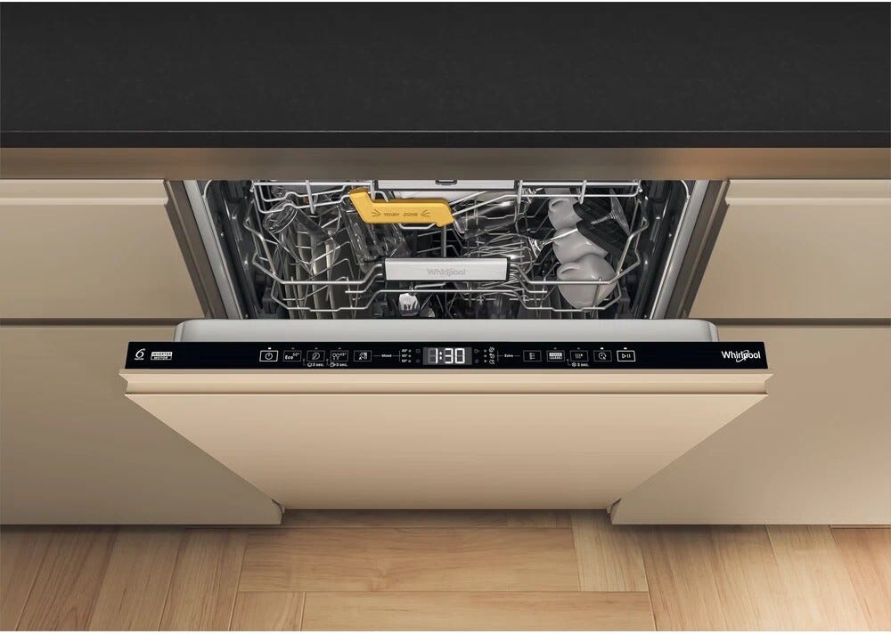 Whirlpool W8I HT40 T Lavastoviglie integrata totale cm. 60 - capacità 14 coperti