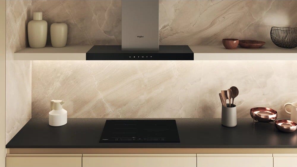 Whirlpool WF S4665 CPBF Piano cottura a induzione cm. 65 - vetroceramica nero