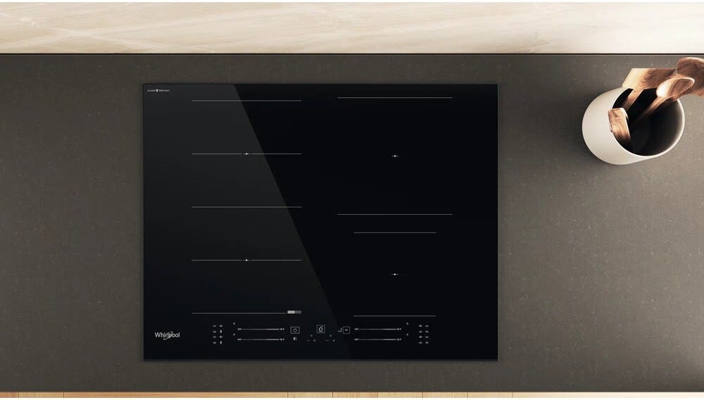 Whirlpool WF S4665 CPBF Piano cottura a induzione cm. 65 - vetroceramica nero