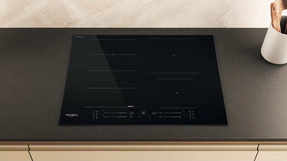 Whirlpool WF S4665 CPBF Piano cottura a induzione cm. 65 - vetroceramica nero