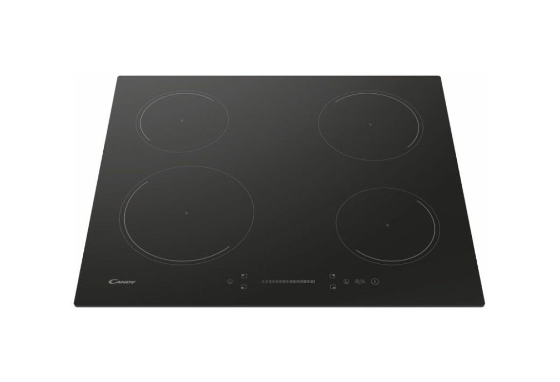Candy CI642SCBB Moderno Piano cottura a induzione cm. 60 - vetroceramica nero