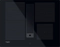 Whirlpool WVH 1065B Piano cottura a induzione con cappa integrata cm. 65 - vetroceramica nero