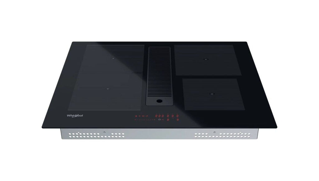 Whirlpool WVH 1065B Piano cottura a induzione con cappa integrata cm. 65 - vetroceramica nero