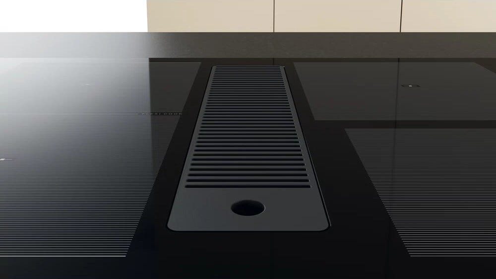 Whirlpool WVH 1065B Piano cottura a induzione con cappa integrata cm. 65 - vetroceramica nero