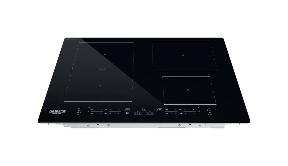 Hotpoint Ariston HB 4860C CPNE Piano cottura a induzione cm. 59 - vetroceramica nero