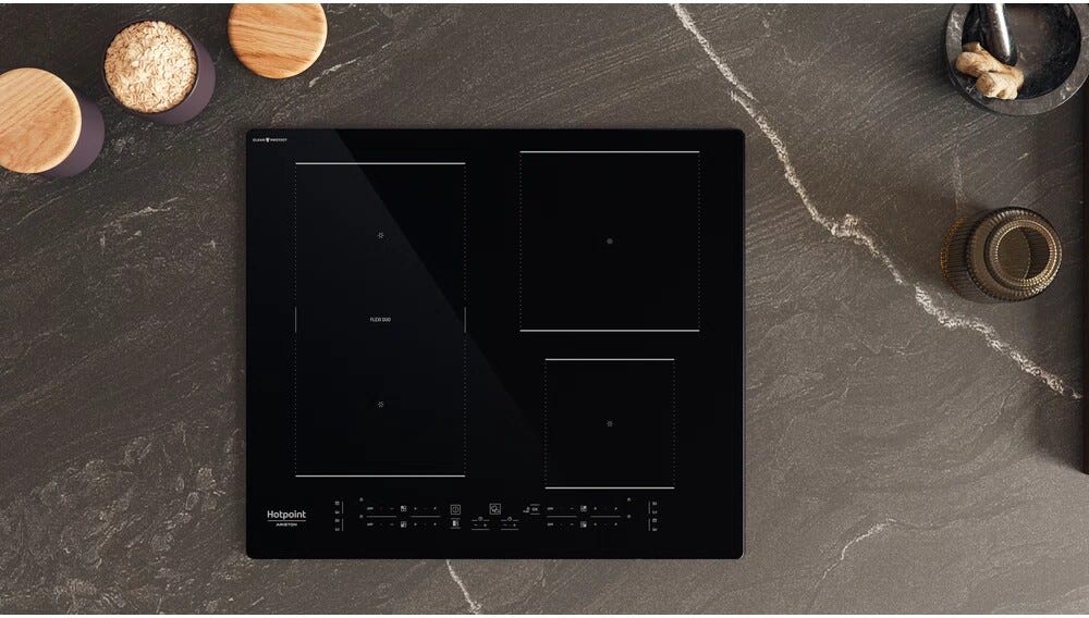 Hotpoint Ariston HB 4860C CPNE Piano cottura a induzione cm. 59 - vetroceramica nero
