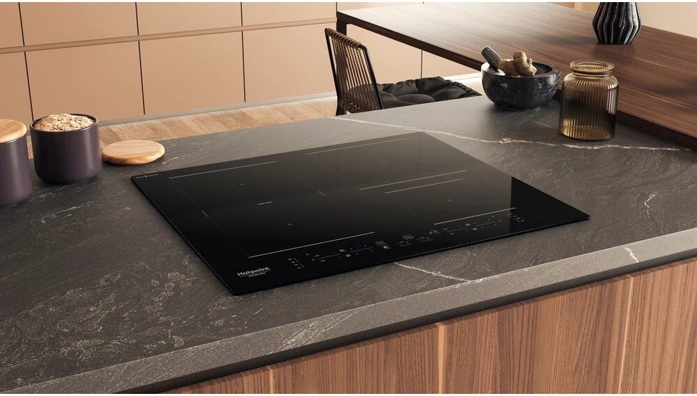 Hotpoint Ariston HB 4860C CPNE Piano cottura a induzione cm. 59 - vetroceramica nero