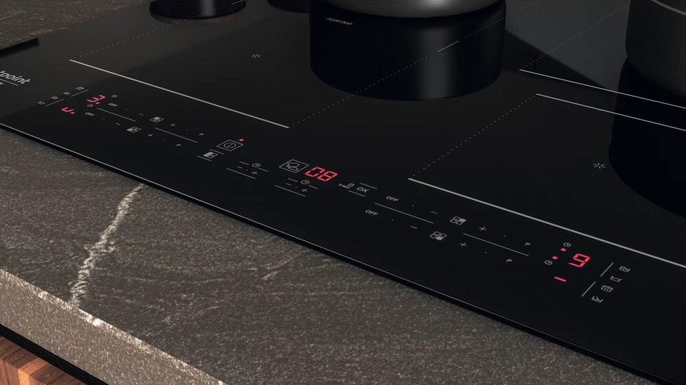Hotpoint Ariston HB 4860C CPNE Piano cottura a induzione cm. 59 - vetroceramica nero
