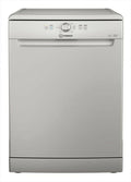 Indesit D2F HK26 S Lavastoviglie a libera installazione cm. 60 - 14 coperti - inox