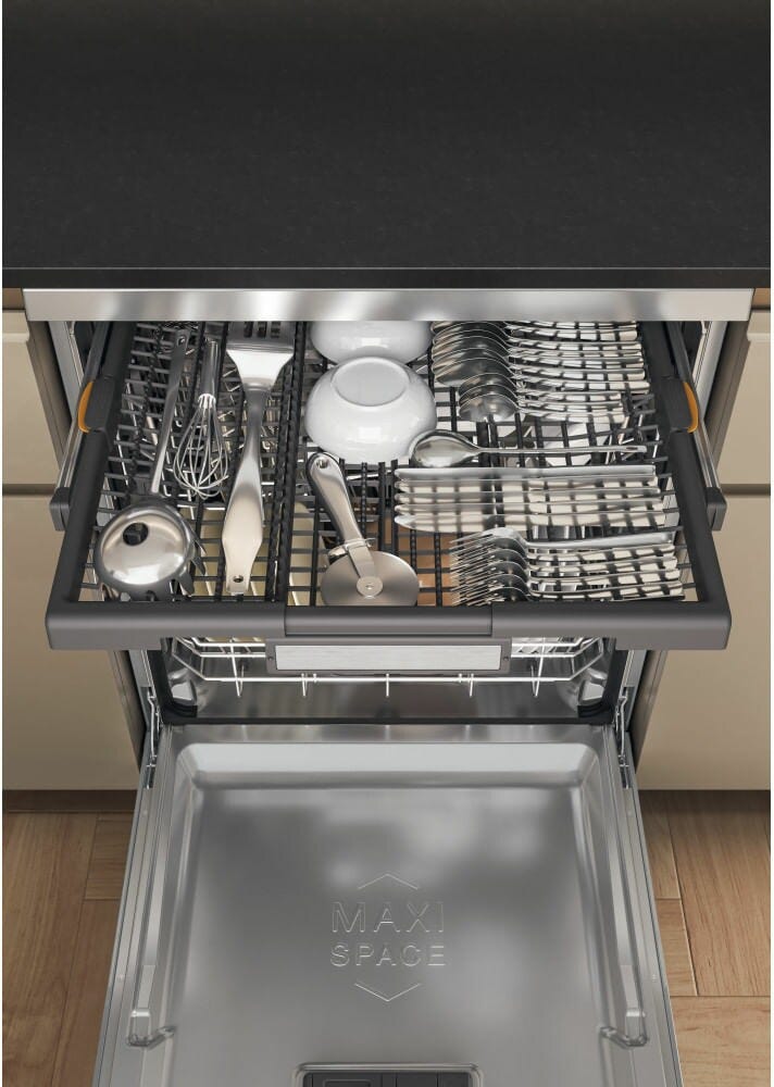 Whirlpool W7F HS51 X Lavastoviglie a libera installazione cm. 60 - capacità 15 coperti - inox