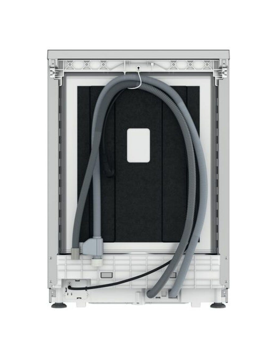 Whirlpool W7F HS51 X Lavastoviglie a libera installazione cm. 60 - capacità 15 coperti - inox