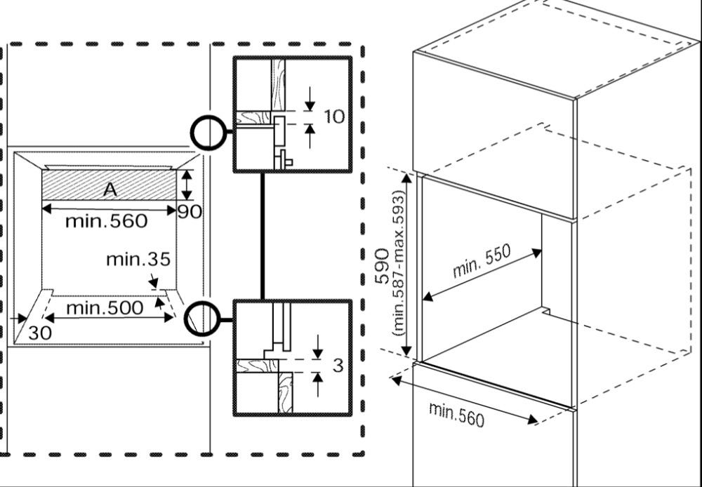 Beko BBIC11000B Forno elettrico cm. 60 - nero
