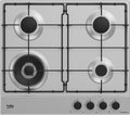 Beko HIAW64224SXE Practiclean Piano cottura a gas cm. 60 - inox
