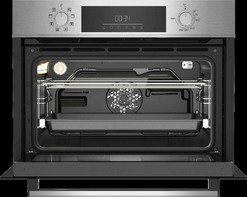 Beko BBCM12300X Forno elettrico multifunzione cm. 60 h. 46 - inox