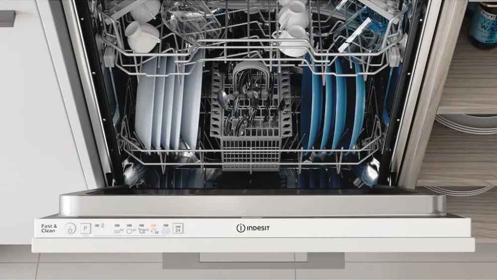 Indesit D2I HL326 Lavastoviglie integrata totale cm. 60 - 14 coperti