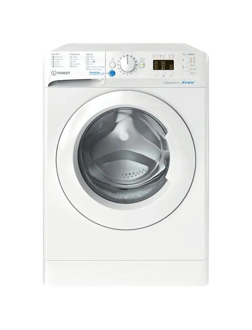 Indesit BWA 71083X W IT Lavatrice cm. 60 - capacità 7 kg - bianco