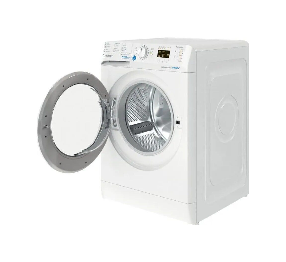 Indesit BWA 71083X W IT Lavatrice cm. 60 - capacità 7 kg - bianco