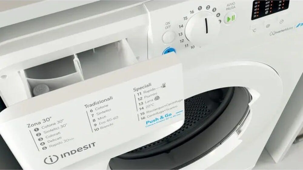 Indesit BWA 71083X W IT Lavatrice cm. 60 - capacità 7 kg - bianco