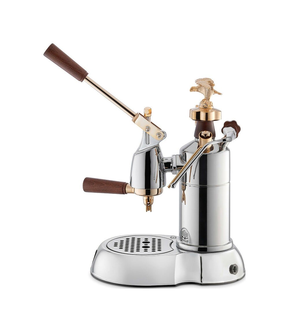 La pavoni LEXP01EU Expo Macchina per caffè a leva - cromo