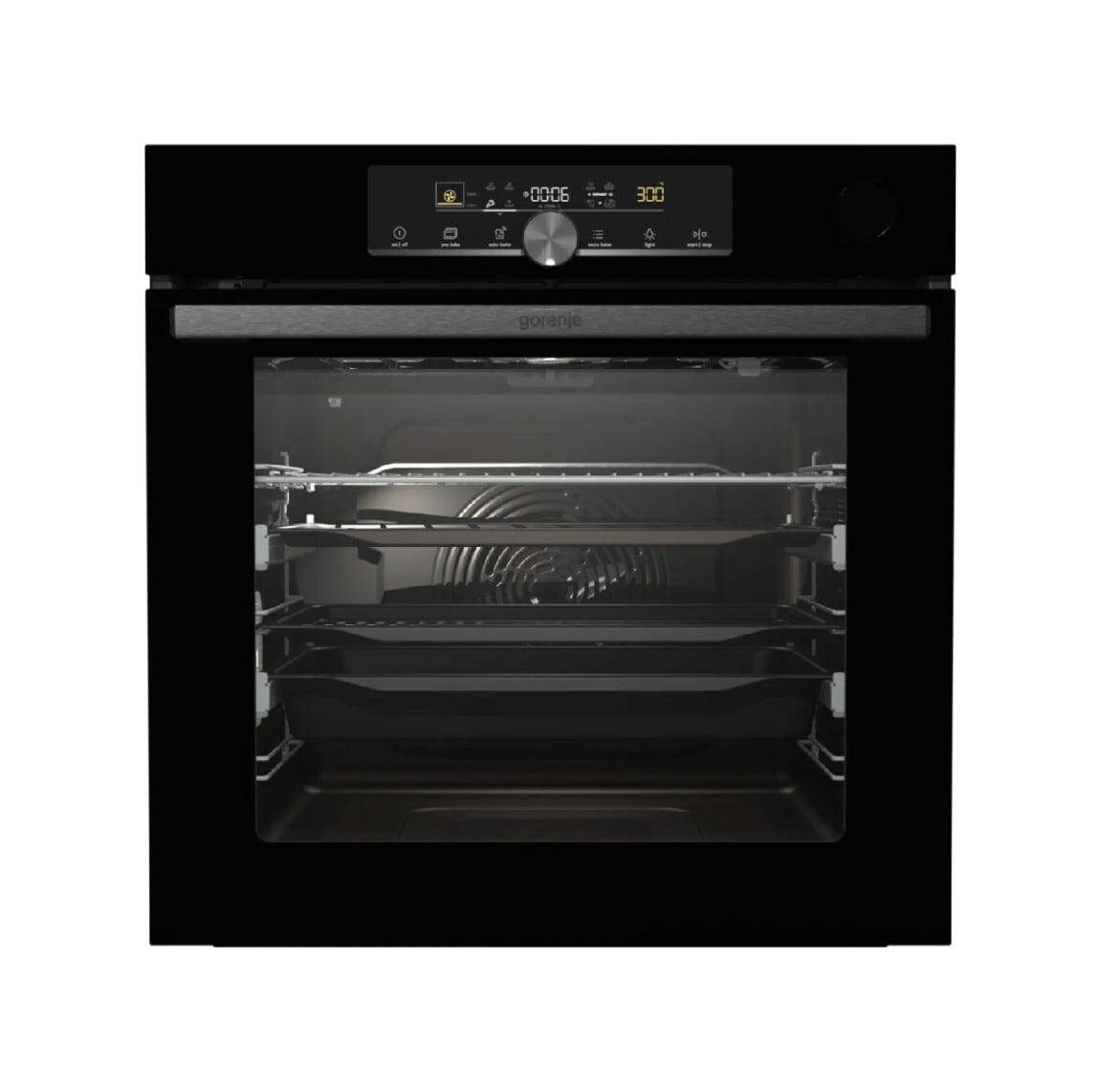 Gorenje BPSA6747A08BG Forno elettrico pirolitico cm. 60 - nero