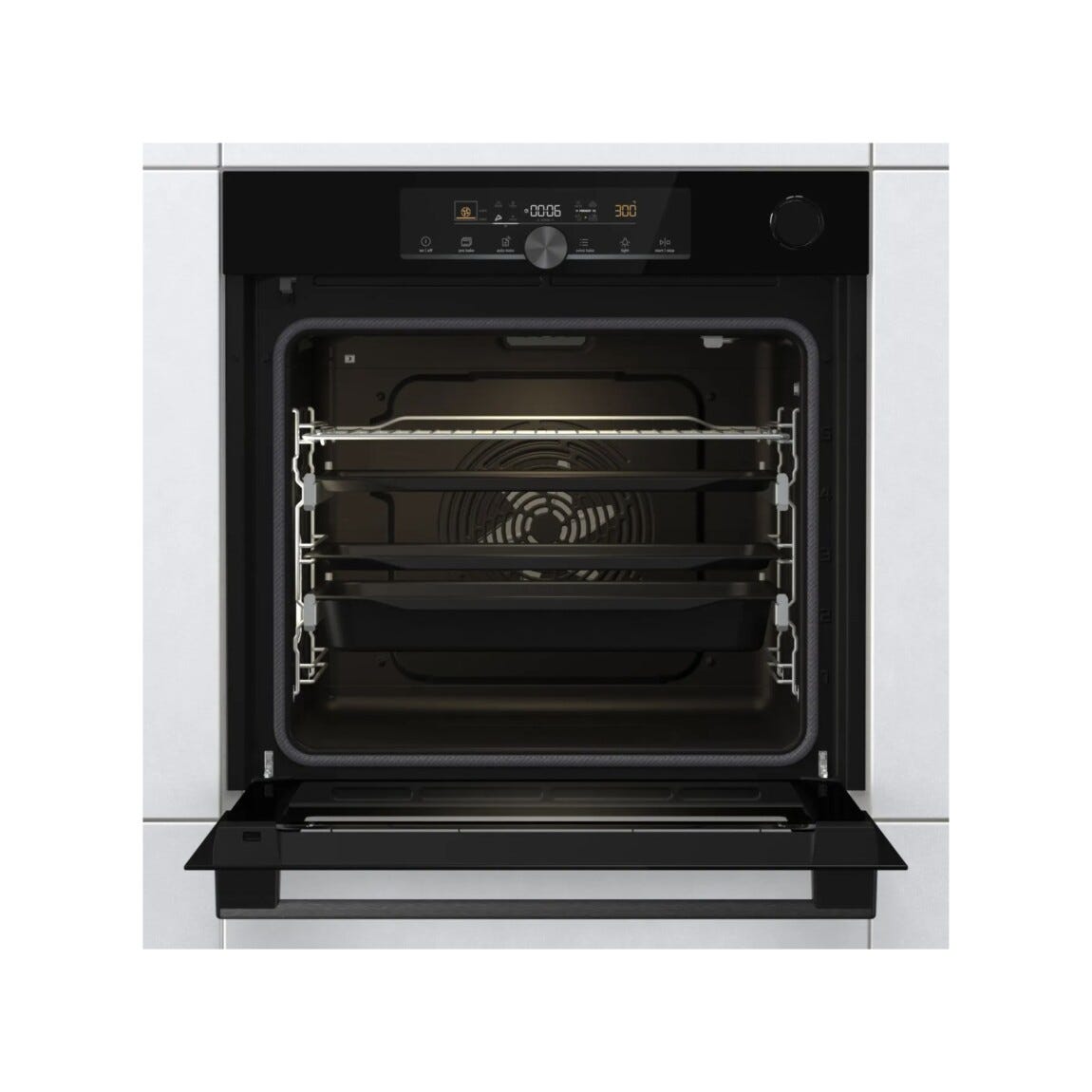 Gorenje BPSA6747A08BG Forno elettrico pirolitico cm. 60 - nero
