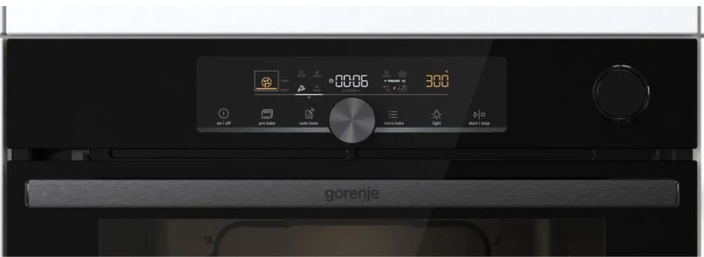 Gorenje BPSA6747A08BG Forno elettrico pirolitico cm. 60 - nero