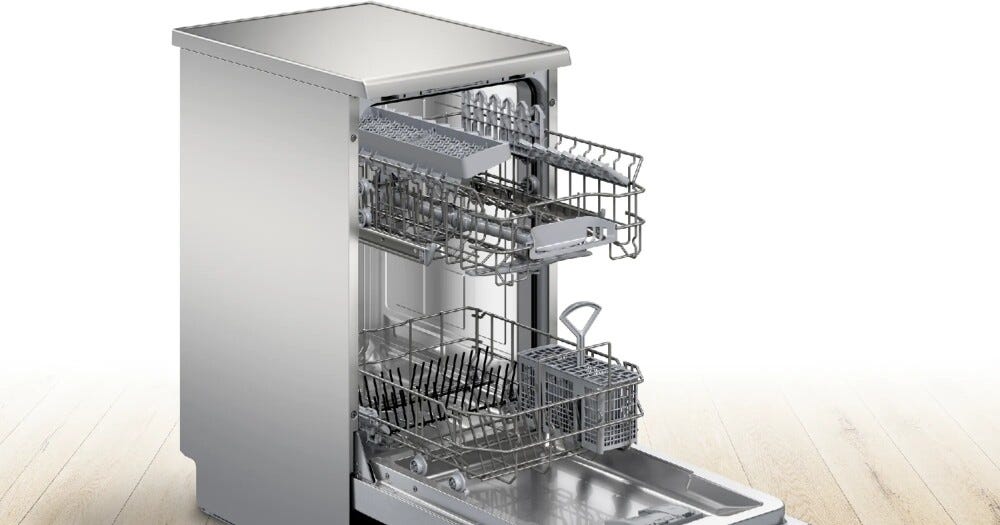 Bosch SPS2HKI42E Serie 2 Lavastoviglie a libera installazione cm. 45 - 10 coperti - inox