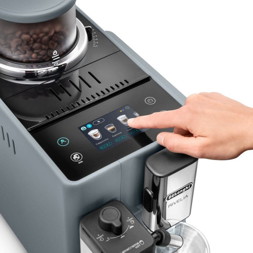 De Longhi EXAM440.55.G Rivelia Macchina per caffè automatica - grigio