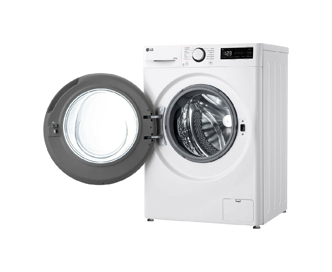 LG D2R3S08NSWW Lavasciuga cm. 60 - lavaggio 8 kg - asciugatura 5 kg - bianco