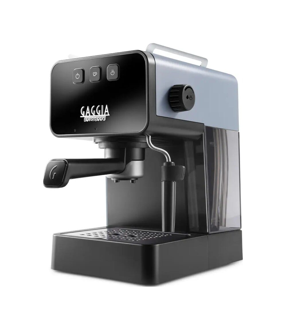 Gaggia EG211164GREYESPRESSODELUX Espresso Deluxe Macchina per caffè espresso - grigio