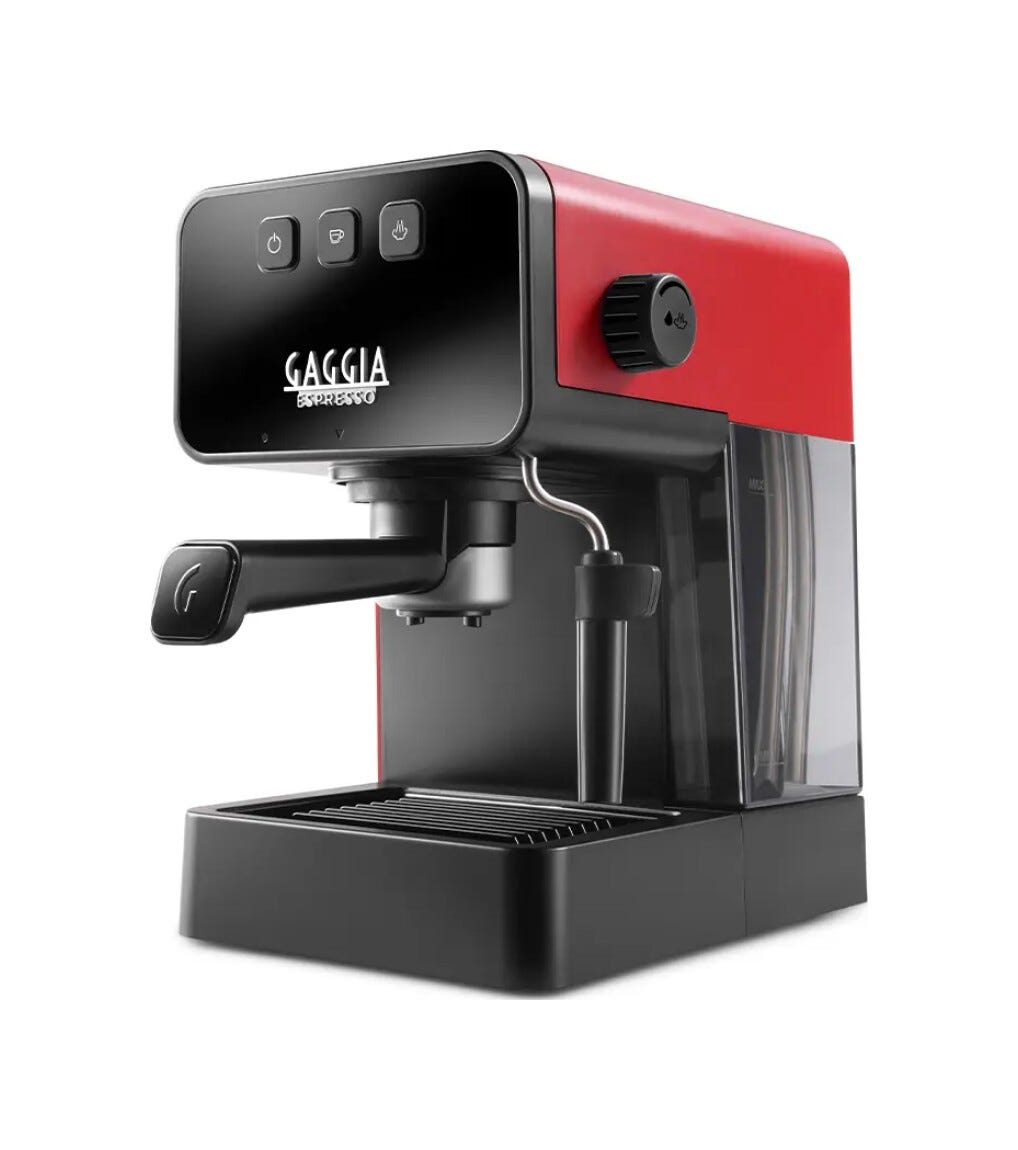 Gaggia EG2111/03 RED ESPRESSO STYLE G Espresso Style Macchina per caffè espresso - rosso lavico