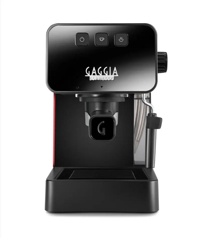 Gaggia EG2111/03 RED ESPRESSO STYLE G Espresso Style Macchina per caffè espresso - rosso lavico