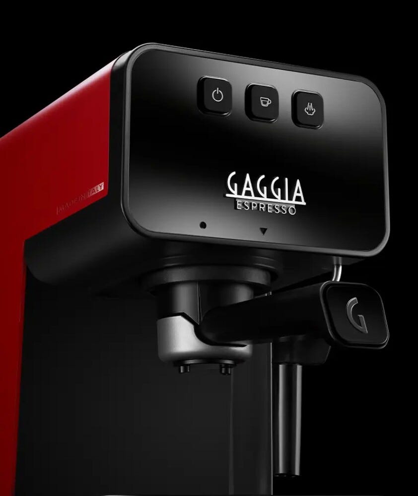 Gaggia EG2111/03 RED ESPRESSO STYLE G Espresso Style Macchina per caffè espresso - rosso lavico