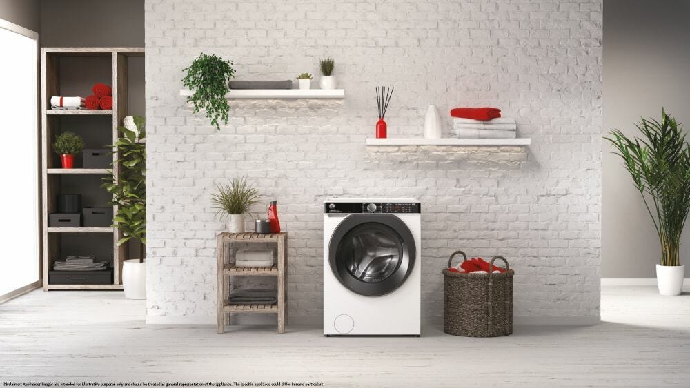 Hoover HWP 49AMBC7/1-S H-WASH 500 Lavatrice cm. 60 - capacità 9 kg - bianco