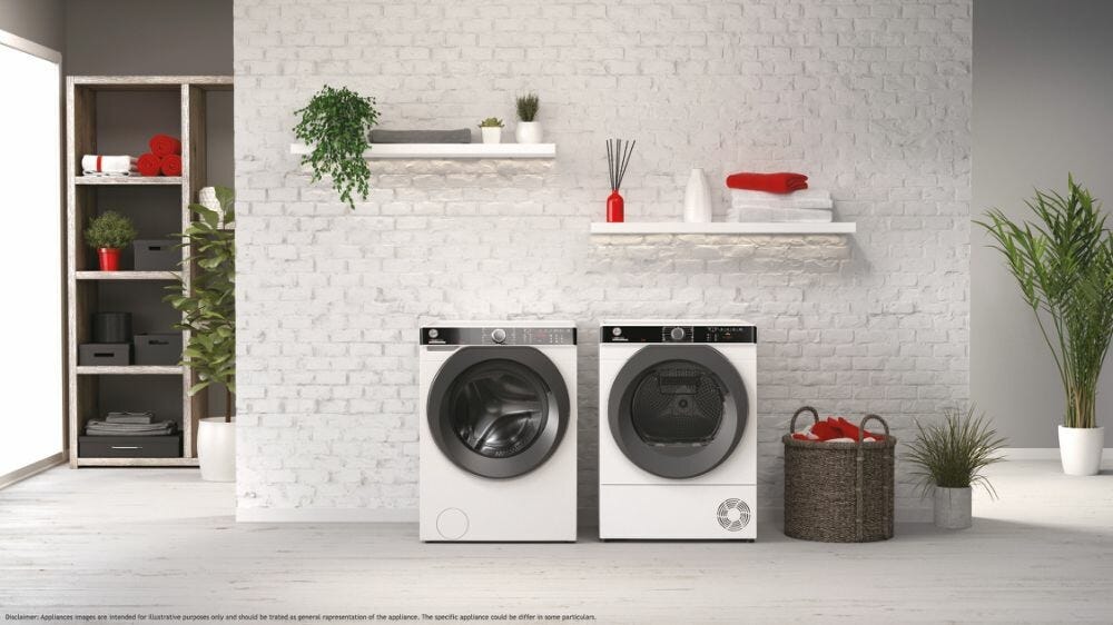 Hoover HWP 49AMBC7/1-S H-WASH 500 Lavatrice cm. 60 - capacità 9 kg - bianco