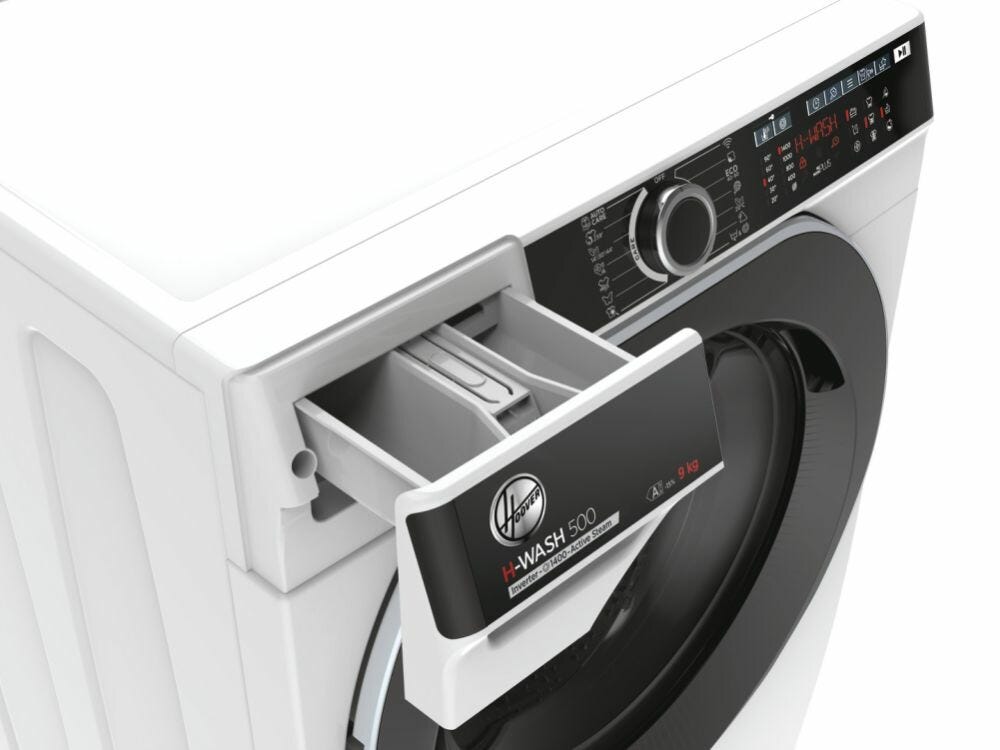 Hoover HWP 49AMBC7/1-S H-WASH 500 Lavatrice cm. 60 - capacità 9 kg - bianco