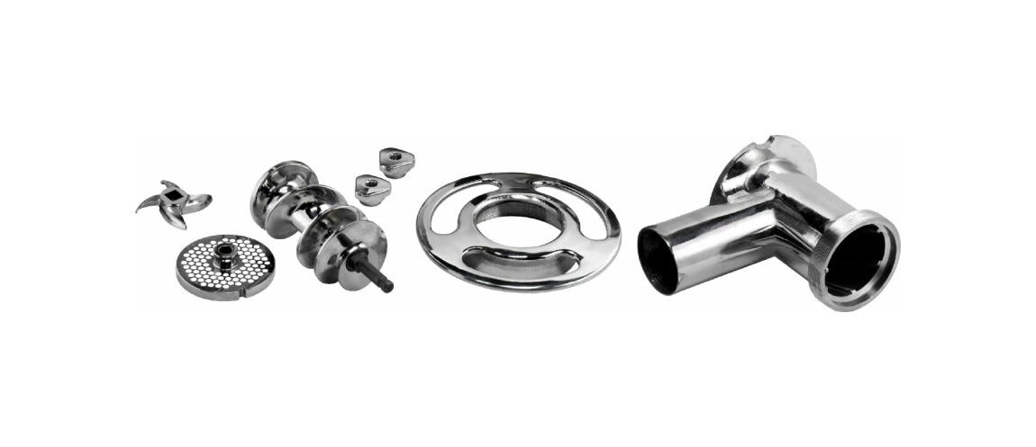 Fimar 22AE Tritacarne grattugia con inversione di marcia - bocca inserimento carne diam. mm. 52 - trifase - gruppo macinazione alluminio